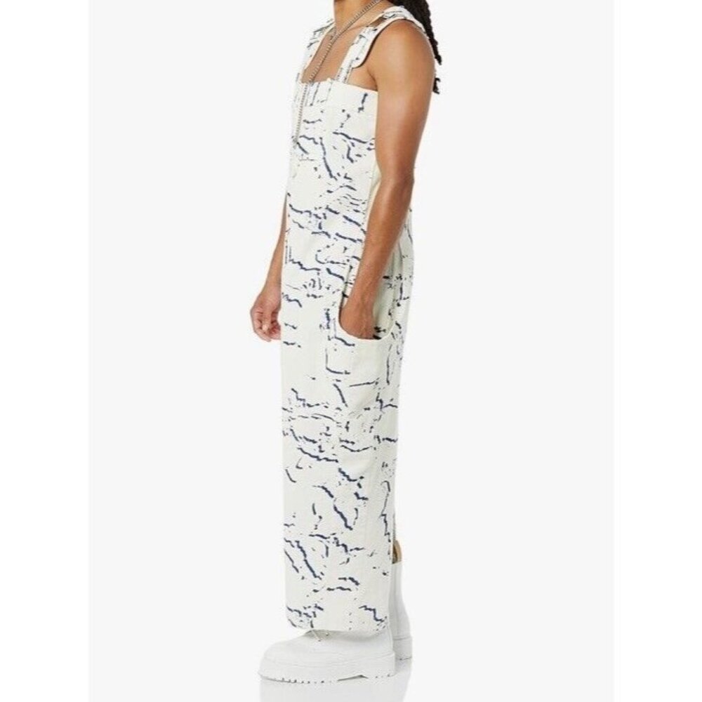 NEW MAISON BLANCHE ALL GENDER ONE LEG PANT DRESS Corduroy W Sz Large M Sz Medium